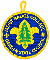 Pinehill, Merit Badge College, Garden State Council, Patch