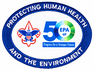 50th Anniversary BSA / EPA Conservation Award Patch 50th Anniversary BSA / EPA Conservation Award Patch