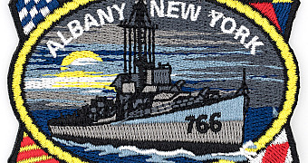 USS Slater DE 755 Overnight Crew Patch